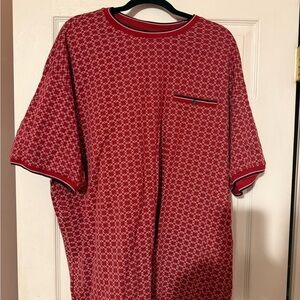 Fashion Nova Red Geometric Tee